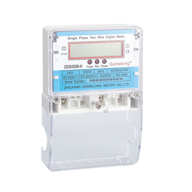 Caractéristiques de fonctionnement du compteur d'énergie monophasé